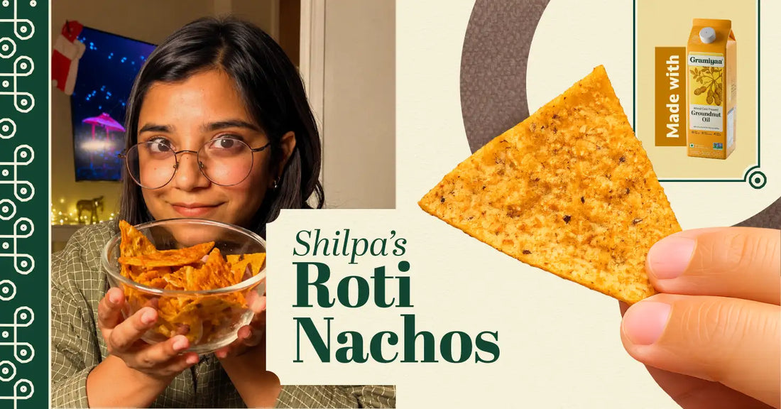 Shilpa's Roti Nachos