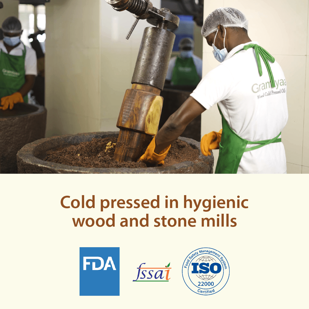 Wood Cold Pressed Sesame Oil - Gramiyaa