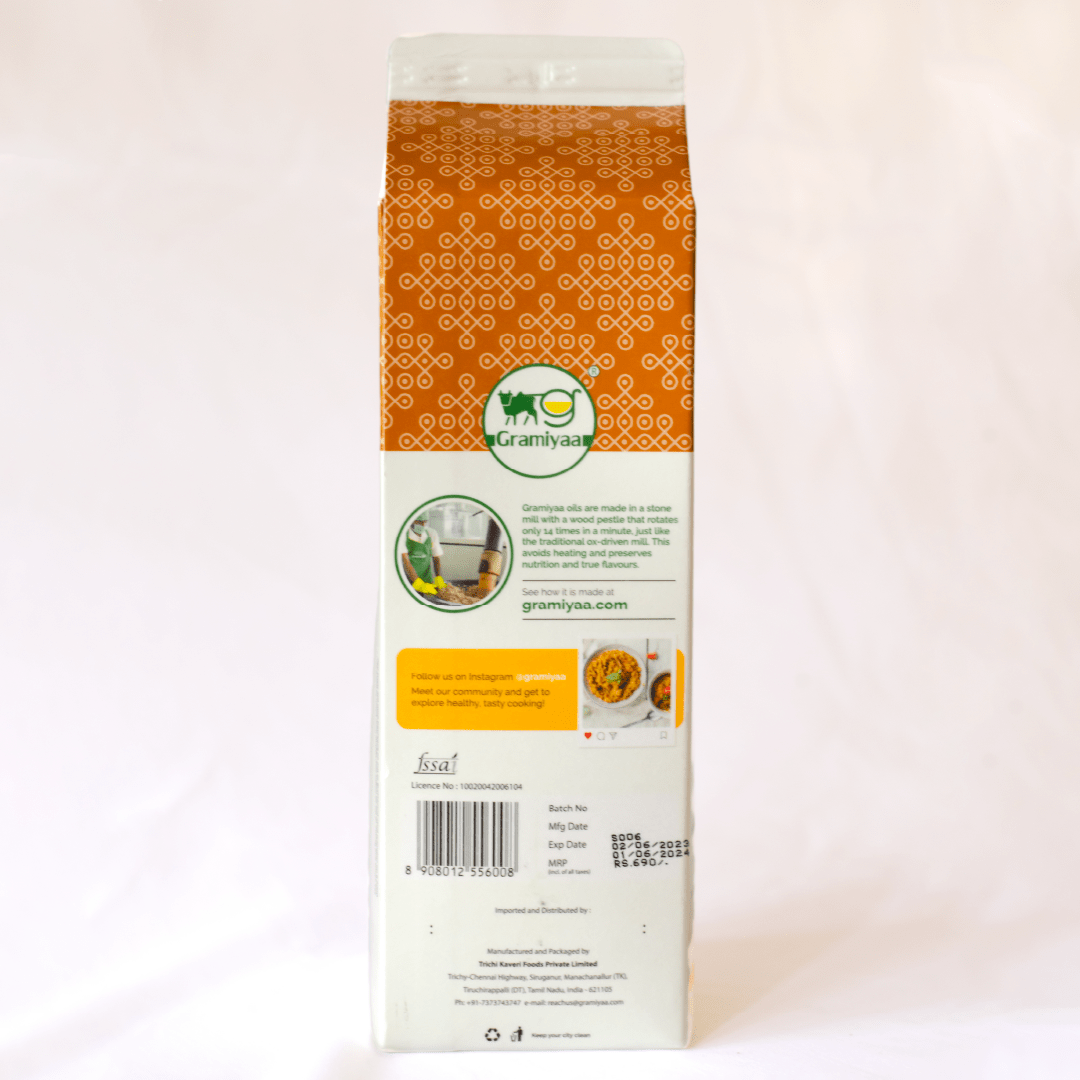Wood Cold Pressed Sesame Oil - Gramiyaa