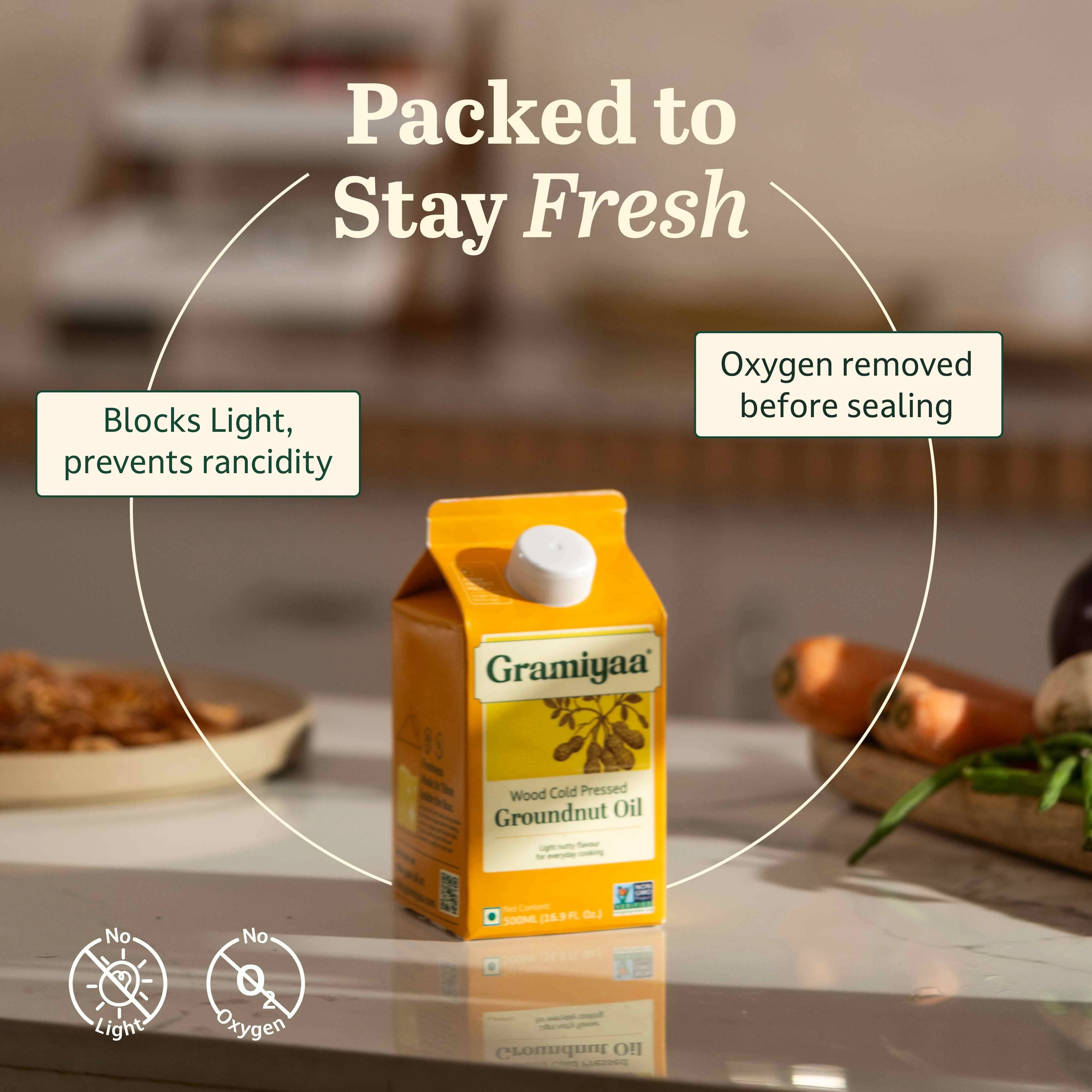 Groundnut Oil - 500ml