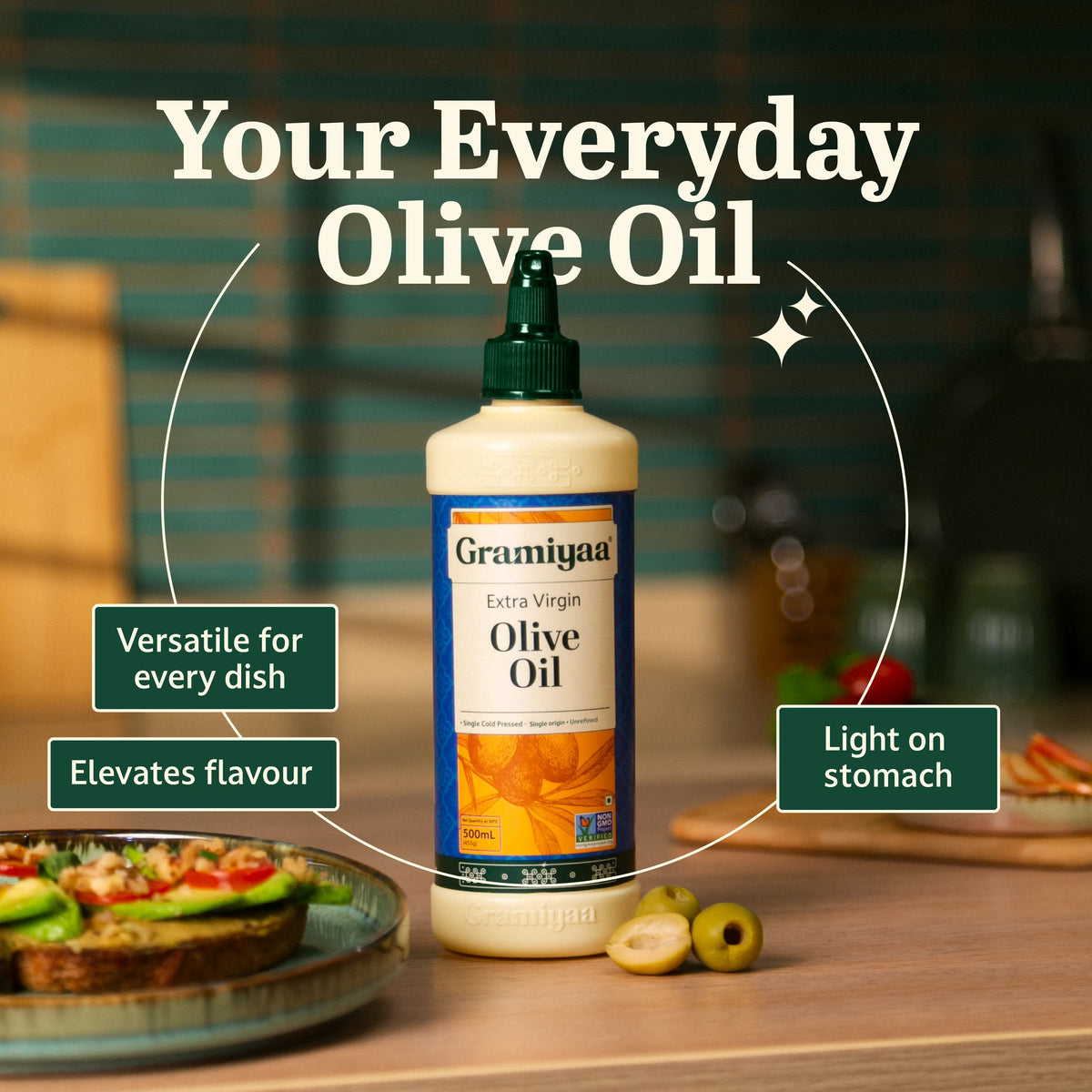 Olive Oil - 500ml Squeeze