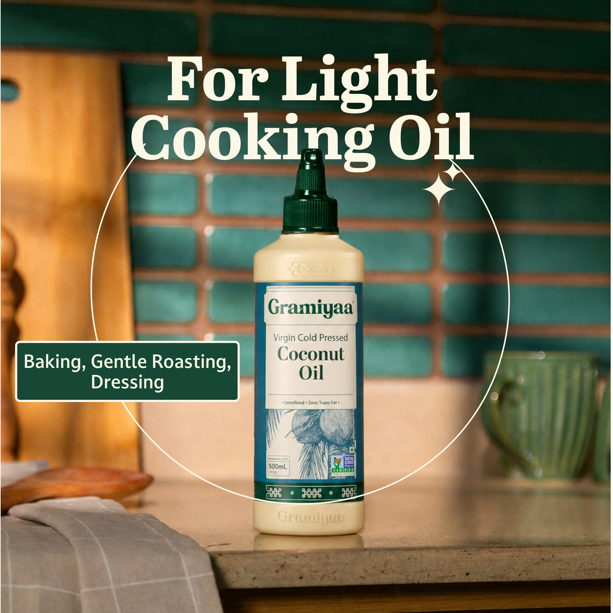 Virgin Coconut Oil - 500mL Squeeze