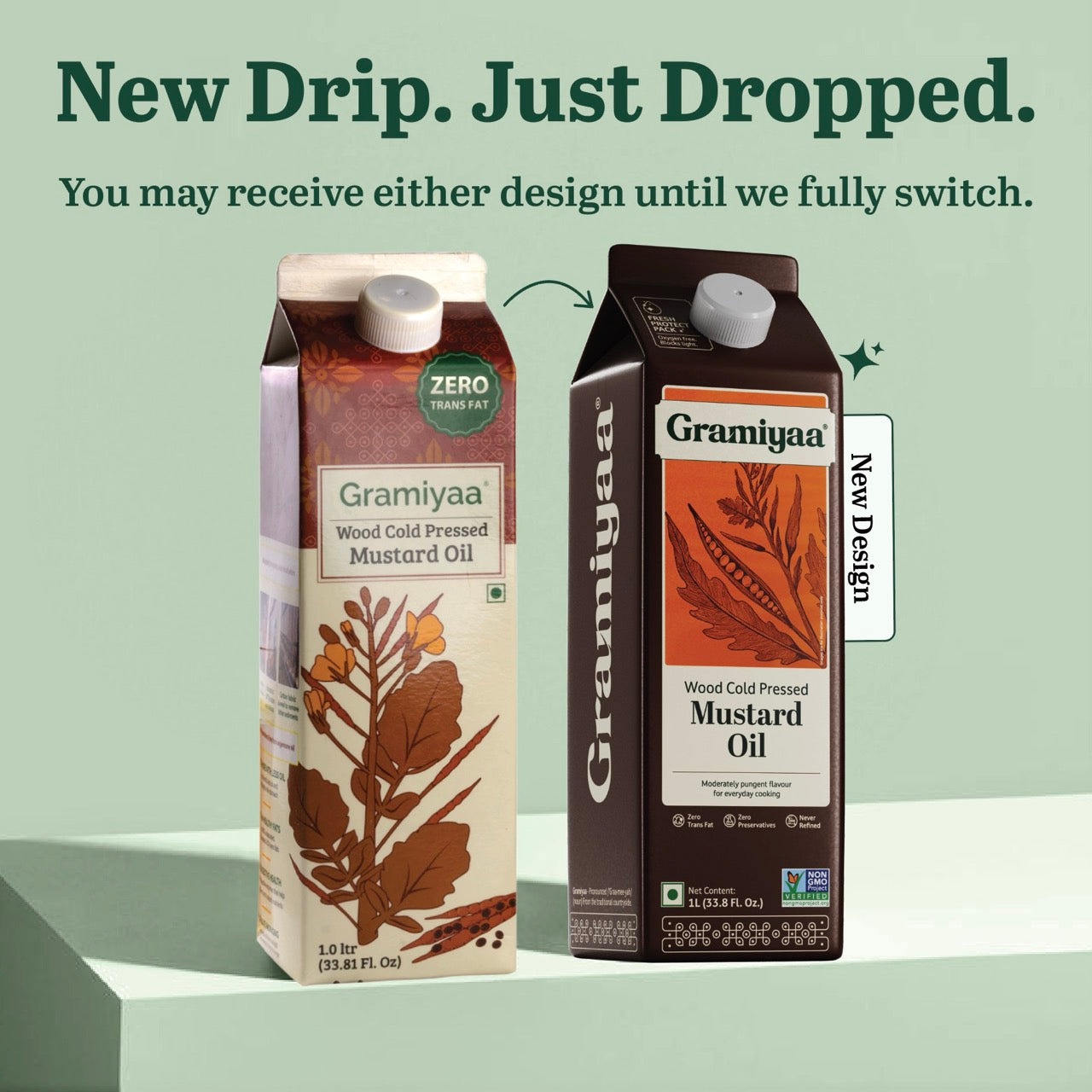 Wood Cold Pressed Mustard Oil - Gramiyaa