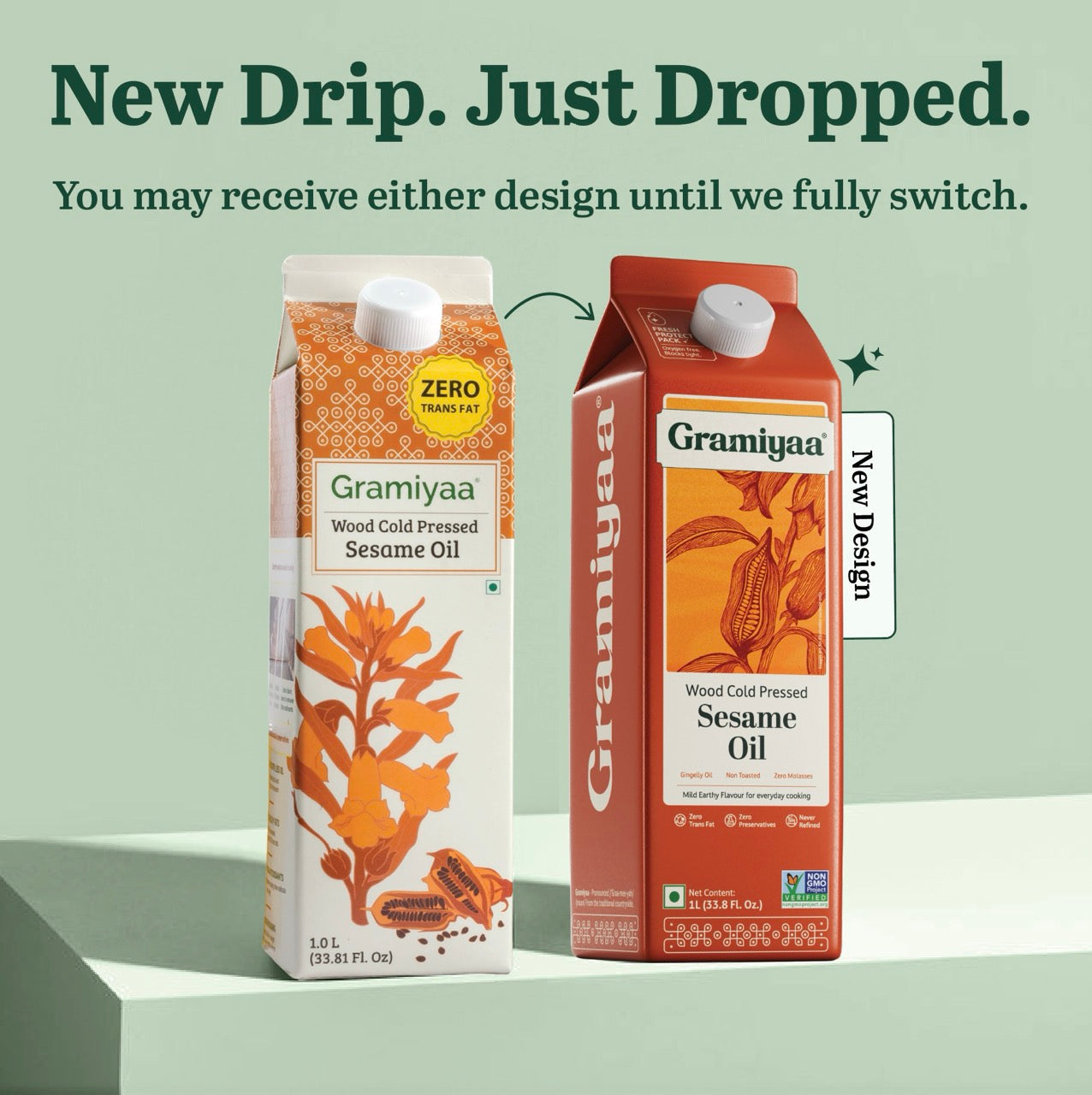Wood Cold Pressed Sesame Oil - Gramiyaa