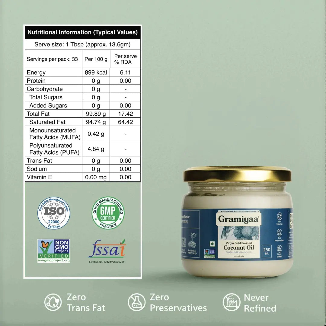 Virgin Coconut Oil - 250ml